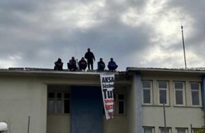 Tunceli’de FEDAŞ işçileri çatıya çıktı! ‘Talepleri karşılayın’