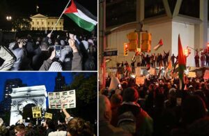 İsrail’in hastaneye saldırısı ABD ve Kanadalıları ayaklandırdı! Çok sayıda protesto başladı