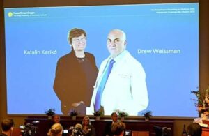 Covid-19 aşılarını geliştiren iki bilim insanına Nobel Tıp Ödülü verildi