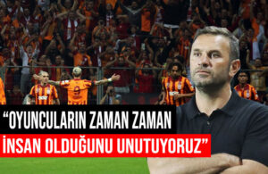 Okan Buruk’tan Fenerbahçe ile oynanacak Süper Kupa finali eleştirisi!