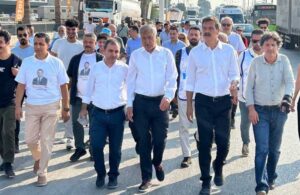 Erkan Baş’ın “Özgürlük Yürüyüşü” dokuzuncu gününde: Aladağ aileleri ve Zeydan Karalar yürüyüşe katıldı
