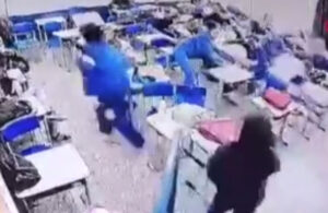 “Öğrencileri sevmediğini” söyleyen yüzü maskeli saldırgan okulu bastı! 1 ölü, 3 yaralı