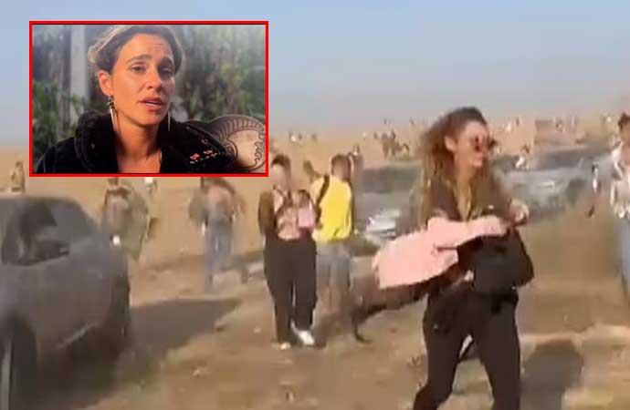 Hamas festivali kabusa çevirdi! İsrailli kadın nasıl kurtulduğunu anlattı