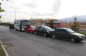 Erzurum’da zincirleme kaza! 24 yaralı