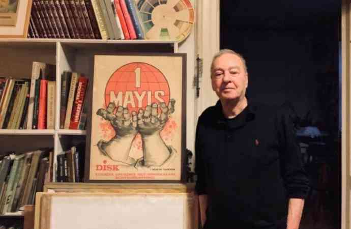 1 Mayıs’ın sembol afişlerini hazırlayan Ressam Orhan Taylan hayatını kaybetti