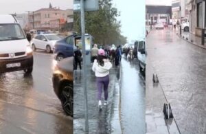 Meteorolojinin uyardığı sağanak İstanbul’u vurdu! Kapalıçarşı’da rögarlar taştı, Çekmeköy metrosunu su bastı