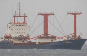 Mısır’dan İstanbul’a gelen gemi Midilli açıklarında battı!