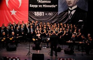 Aydın Büyükşehir Belediyesi Ulu Önder Gazi Mustafa Kemal Atatürk’ü türkülerle andı