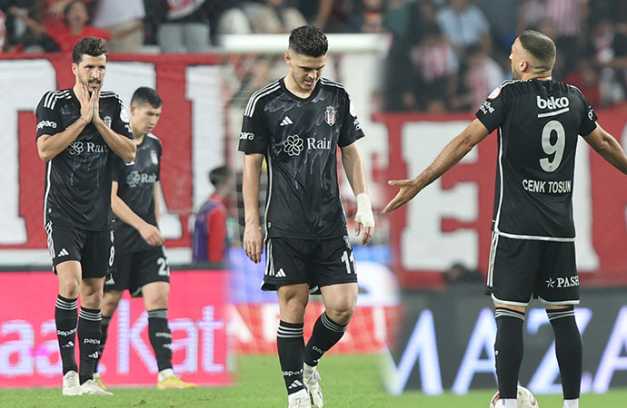 Beşiktaş Antalya’daki gol düellosunda mağlup oldu: 3-2