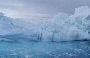 Dünyanın en büyük buz dağı 30 yıl sonra hareket etti! Canlılar tehlike altında