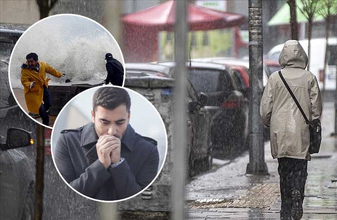AKOM İstanbulluları tarih verip uyardı! Fırtına, yağış ve soğuk hava…