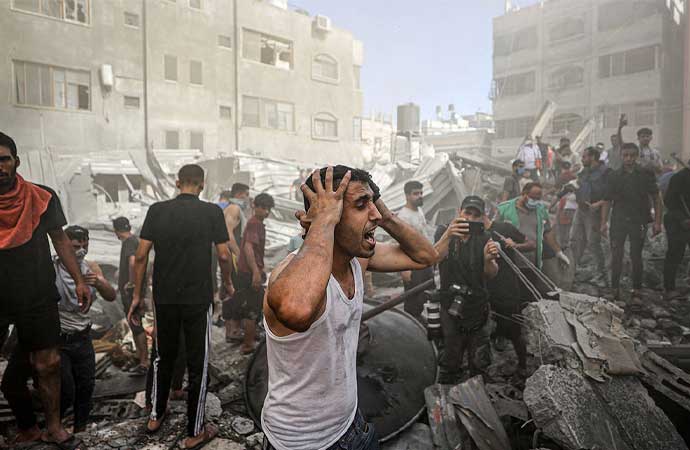 İsrail-Hamas savaşında bir ay geride kaldı! İsrail Gazze kent merkezine girdi