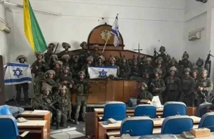 İsrail, Filistin parlamentosunu işgal etti!