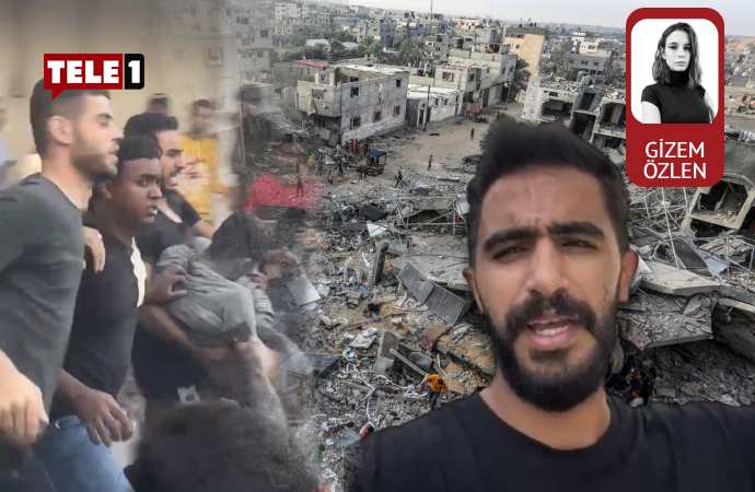 Filistinli müzisyen Gazze’yi anlattı: Yemek yok, evler yıkıldı, tedavi edecek kimse kalmadı