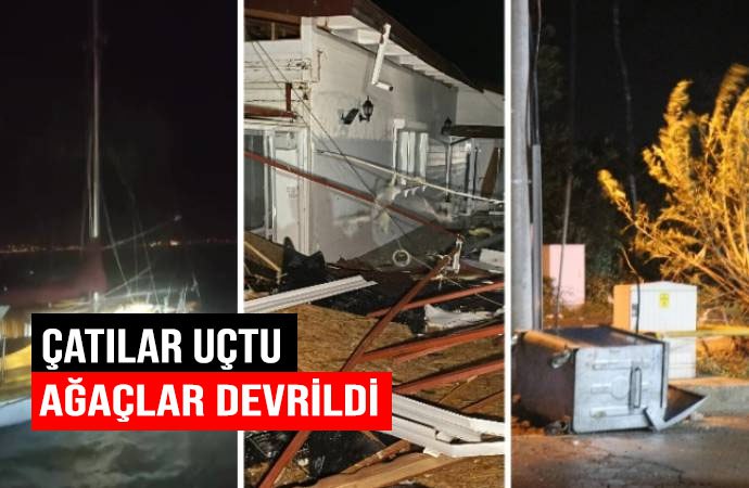 Marmara’yı lodos vurdu