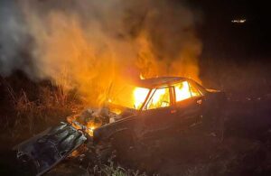 Siirt’te şarampole yuvarlanan araçta LPG tankı patladı! Anne ve beş çocuğu öldü
