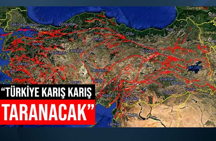 TÜBİTAK diri fayları ortaya çıkaracak!