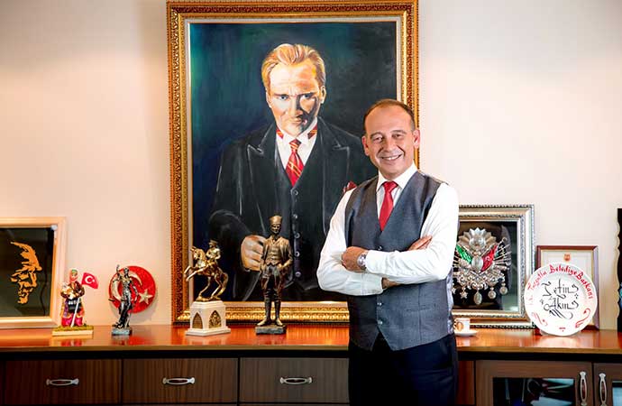 Başkan Çetin Akın: “Gazi Mustafa Kemal Atatürk’ün mirasına sahip çıkacağız”