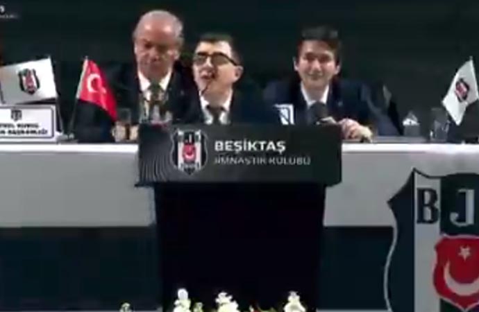 Beşiktaş Genel Kurulu’nda yapılan bir konuşma sosyal medyada gündem oldu