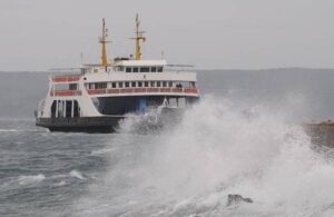 Marmara’da deniz ulaşımına fırtına engeli! Bazı seferler iptal edildi