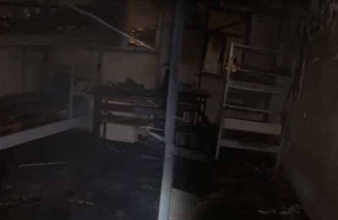 İmam hatip lisesi pansiyonunda yangın! 12 öğrenci hastaneye kaldırıldı