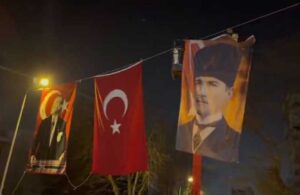 Mansur Yavaş Suudi Arabistan Büyükelçiliği’nin sokağını Atatürk posterleriyle donattı!