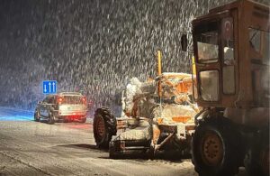 Antalya – Konya karayolunda ulaşıma kar engeli