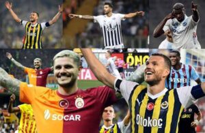 Süper Lig’de gol krallığı yarışında son durum! İlk 10’da Fenerbahçe’den 4 futbolcu var