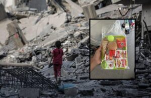 Rezalet! BM Gazze’ye yemeğe benzeyen oyuncak gönderdi
