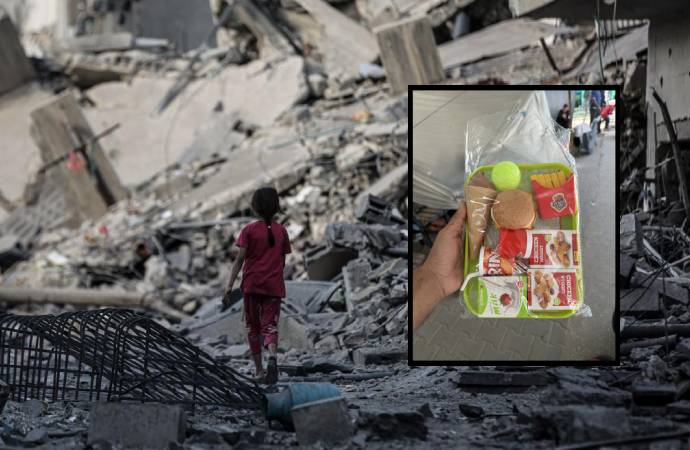 Rezalet! BM Gazze’ye yemeğe benzeyen oyuncak gönderdi