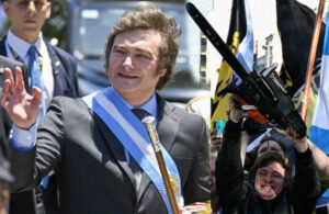 Testere ile iktidara gelen Arjantin’in faşist başkanı önce halkı kesmeye başladı