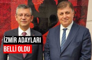 Cemil Tugay CHP’nin İzmir Büyükşehir Belediye Başkan Adayı oldu!