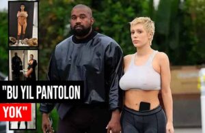 Kim Kardashian’ın eski kocası Kanye West bu sefer de eşinin müstehcen pozlarını yayınladı!