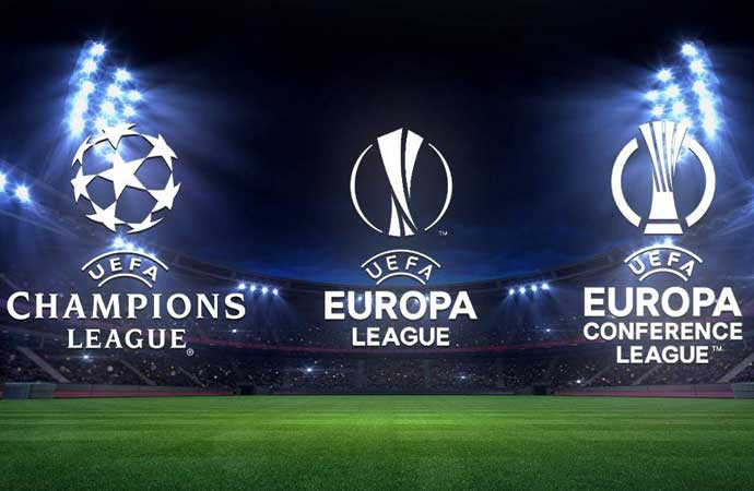 Şampiyonlar Ligi, Avrupa Ligi, Konferans Ligi