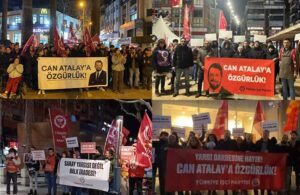 Can Atalay kararı protesto edildi: Milletvekilliği enkazdan çıkan halkın mücadelesiyle kazanıldı