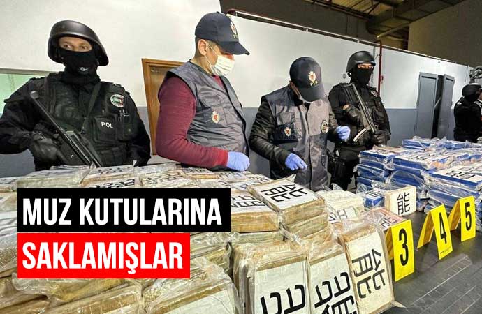Türkiye’ye doğru yola çıkan gemi Fas’ta durduruldu! Bir buçuk ton uyuşturucu yakalandı