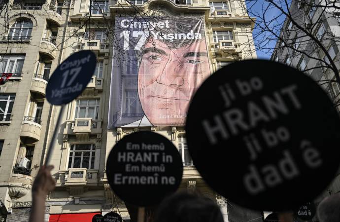 Hrant Dink anıldı: Tıpkı ‘öldür’ diyenler gibi katil de aramızda