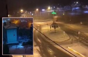 Kar İstanbul’a giriş yaptı, yüksek kesimler beyaza büründü