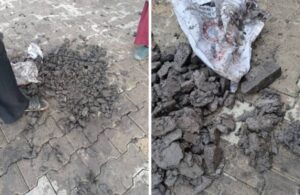 Yardım kömürleri ‘taş’ çıktı, vatandaş tepki gösterdi: Alın taş yakın ısınmayın