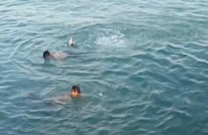 Mersin’de denizde şakalaştıkları söylenen iki çocuktan biri boğuldu, diğerinin durumu ağır