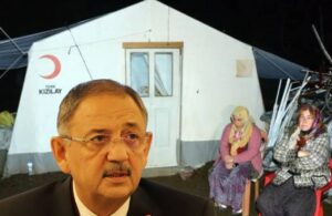 Bakan Özhaseki ‘Şehit ailesi çadırda yaşamıyor’ diyen valiliği yalanladı