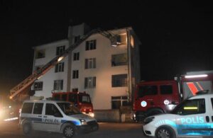 Kayseri’de 4 katlı binada yangın! Bir kişi hayatını kaybetti