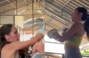 Zehra Çilingiroğlu Tayland’da dövüş derslerine katıldı! Babasının paylaşımı beğeni yağmuruna tutuldu