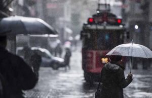 Meteoroloji gün verdi: İstanbul’a sağanak yağış uyarısı