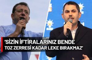 Ekrem İmamoğlu’ndan Murat Kurum’a sert tepki: Kumpasın patronu…