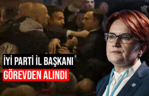 İYİ Parti’nin aday tanıtım toplantısında Akşener’in gözünün önünde kavga!