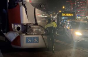 Metrobüsün çarpmasıyla yaralanan metrobüs şoförü hayatını kaybetti