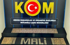 Adana’da “düşük ayarlı” sahte altın baskını! Piyasa değeri dokuz milyon TL