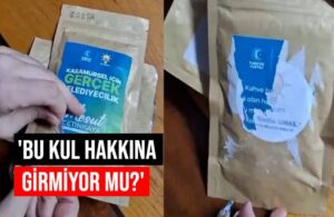 AKP’li adayın dağıttığı kahveden AKP’li belediye başkanının ismi çıktı