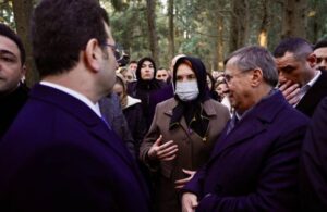 Ekrem İmamoğlu, Meral Akşener’in ablasının cenazesine katıldı